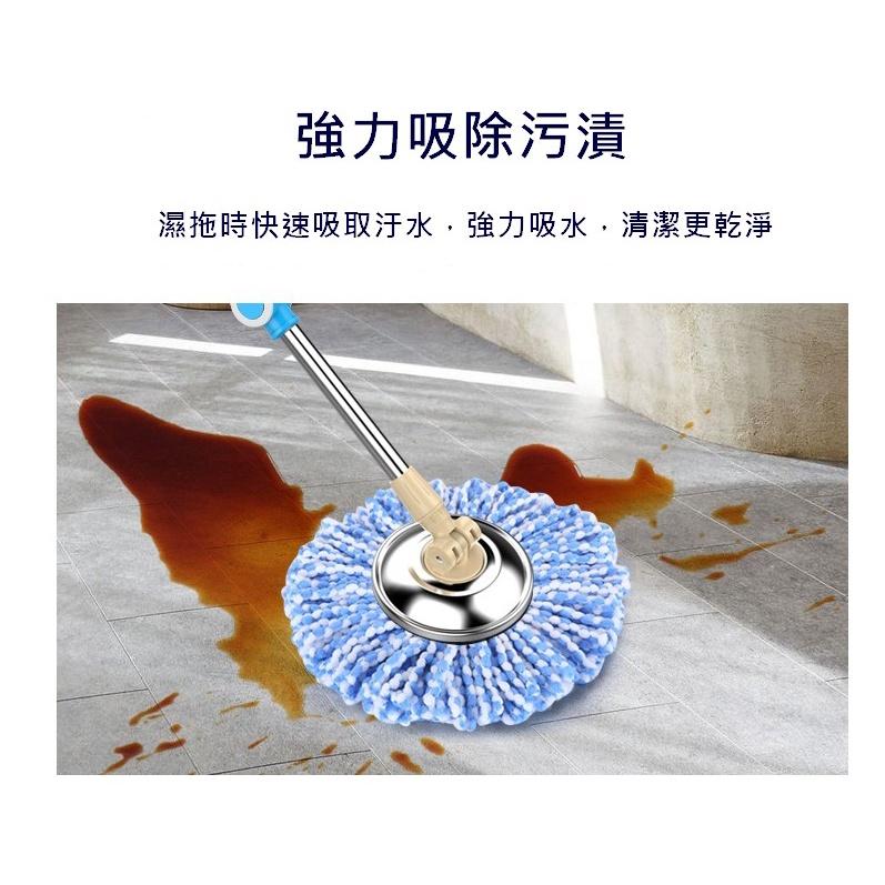 台灣現貨 拖把替換頭 好神拖旋轉拖把替換頭 超細纖維拖把頭 拖把頭替換 拖把替換 好神拖通用替換布 拖把布 拖把頭 拖把-細節圖4