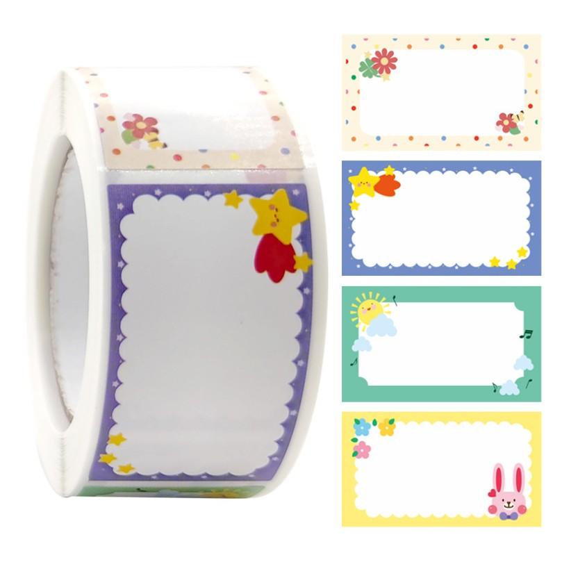 台灣現貨 可愛卡通文具姓名貼 一卷250貼 姓名貼 學生必備 學生必備姓名貼 上班族姓名貼 手寫標籤紙 文具姓名貼 標籤-細節圖5