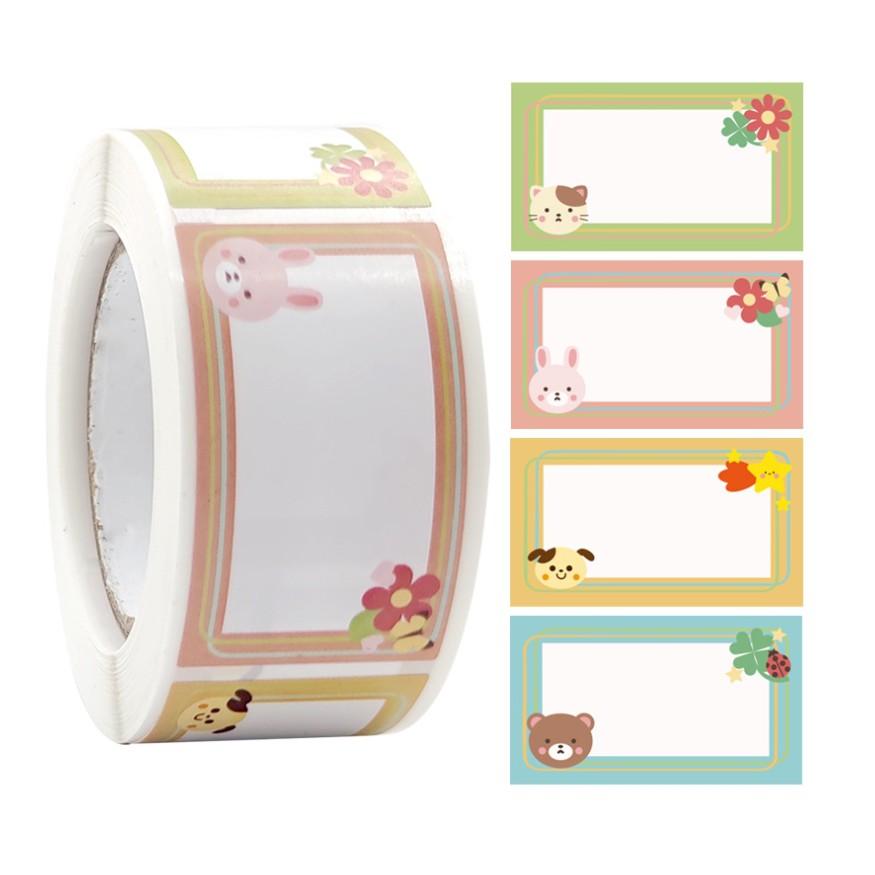 台灣現貨 可愛卡通文具姓名貼 一卷250貼 姓名貼 學生必備 學生必備姓名貼 上班族姓名貼 手寫標籤紙 文具姓名貼 標籤-細節圖7