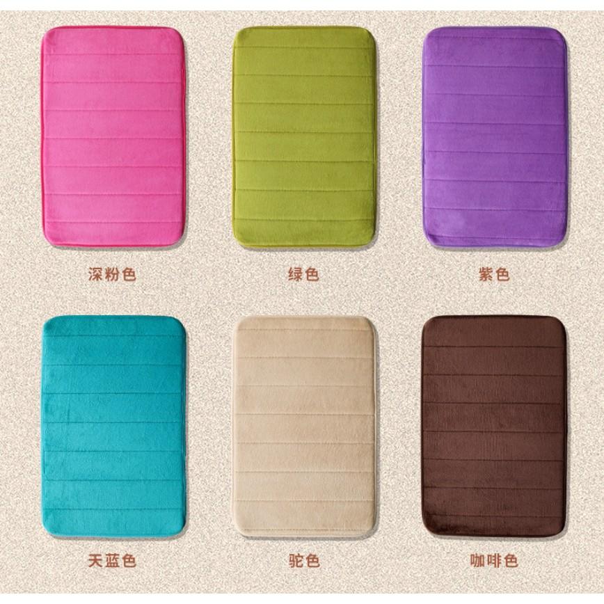 台灣現貨 珊瑚絨短毛吸水地墊 記憶地墊 地墊 防滑墊腳踏墊 浴室腳踏墊 臥室地墊 吸水地墊 廚房地墊 臥室 腳踏墊 地毯-細節圖8