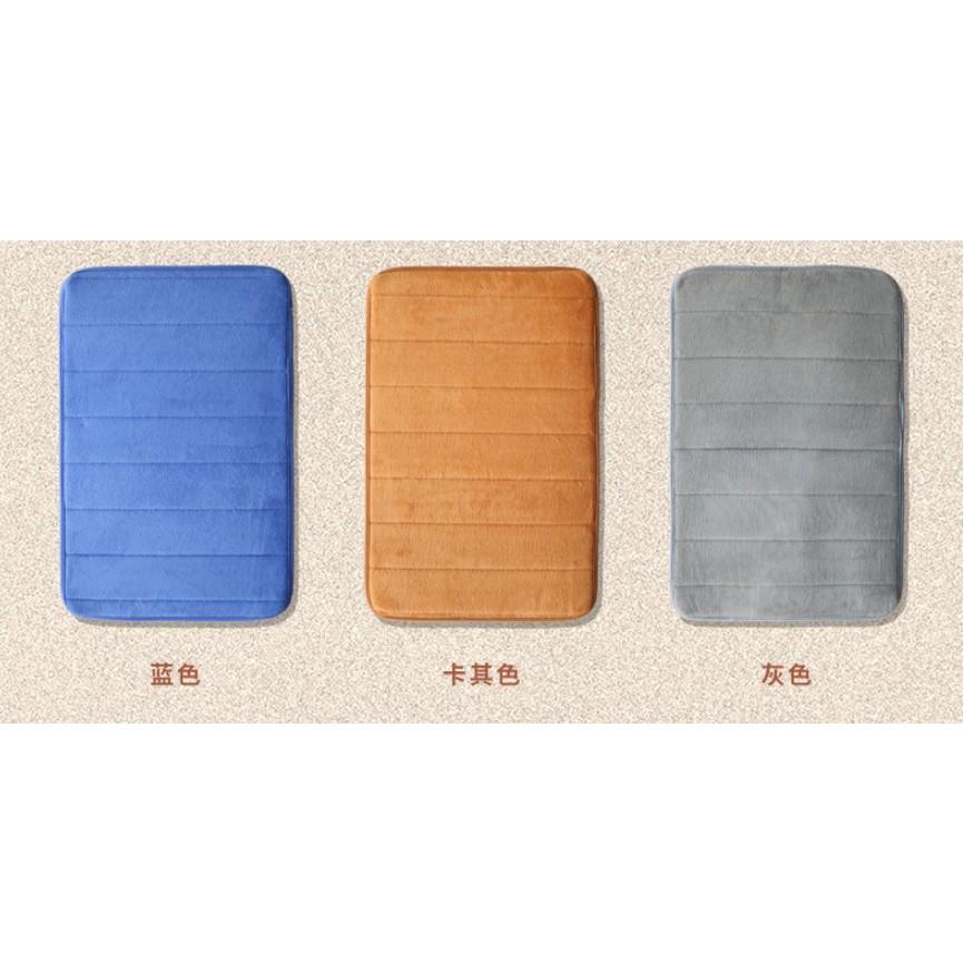 台灣現貨 珊瑚絨短毛吸水地墊 記憶地墊 地墊 防滑墊腳踏墊 浴室腳踏墊 臥室地墊 吸水地墊 廚房地墊 臥室 腳踏墊 地毯-細節圖9