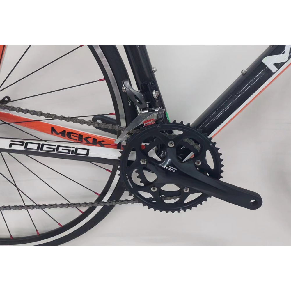 英國Mekk碳纖維 彎把公路車 輕量化 腳踏車 及 優質自行車Poggio 16段變速-細節圖5