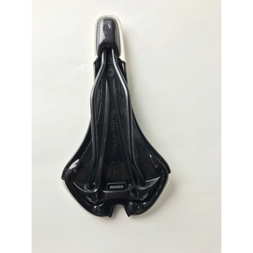 Selle Royal SR 700超舒適自行車座墊／坐墊（經典黑底白線條/人體工學減壓/公路車升級用超級座墊)-細節圖4