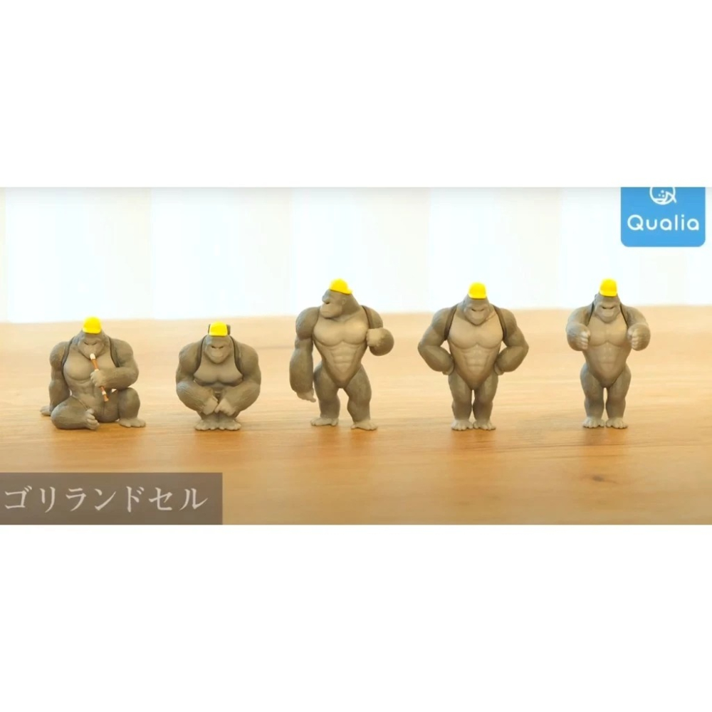 Qualia 金剛 背著 小書包 上學去 全5種 全新正版-細節圖2