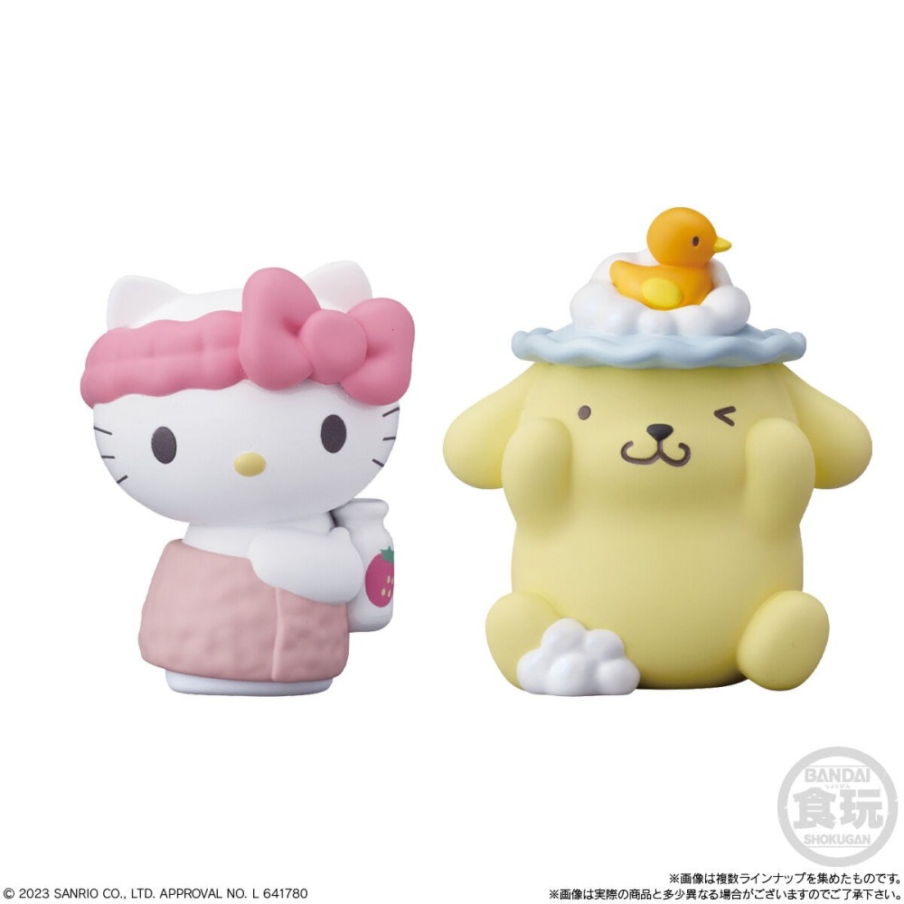 Bandai 三麗鷗 軟膠公仔 好朋友2 睡前系列 盒玩-細節圖2