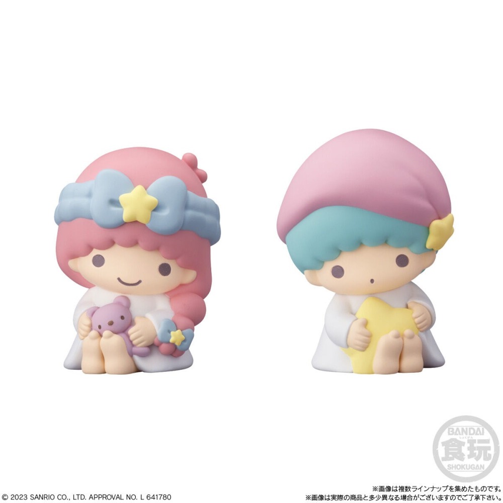 Bandai 三麗鷗 軟膠公仔 好朋友2 睡前系列 盒玩-細節圖3