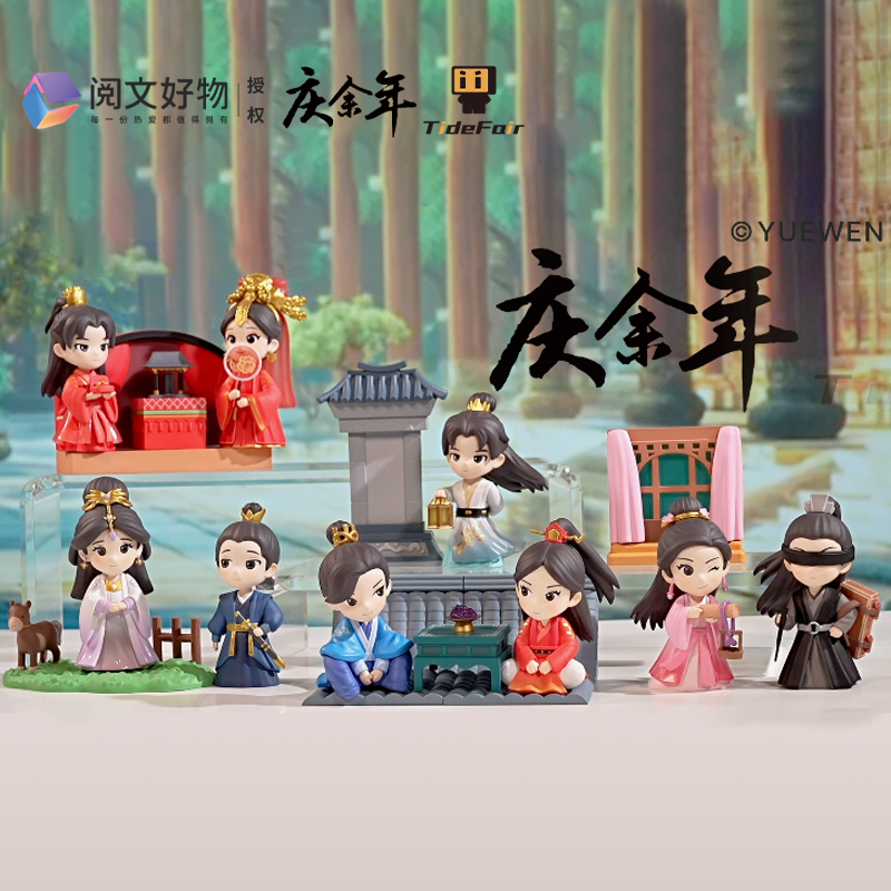 Tide Fair 慶餘年 場景公仔組合 全8款 可挑款 正品 (可能有隱藏版)-細節圖2