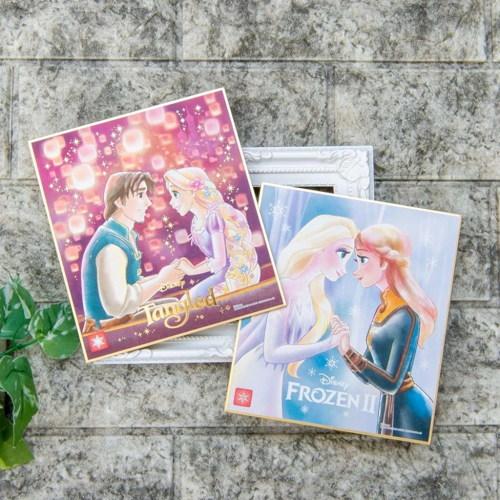 Bandai 迪士尼 公主 厚紙板卡片(色紙) 裝飾 擺飾-細節圖7