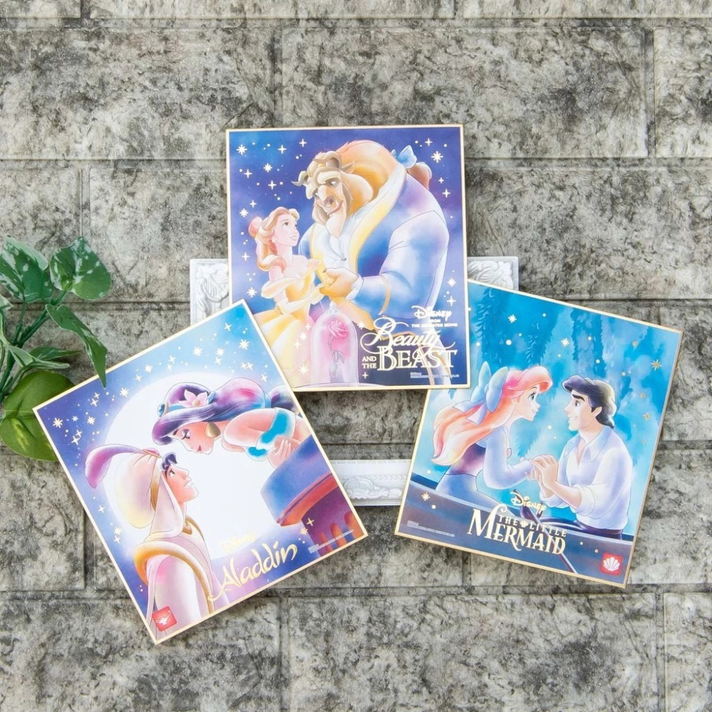 Bandai 迪士尼 公主 厚紙板卡片(色紙) 裝飾 擺飾-細節圖8