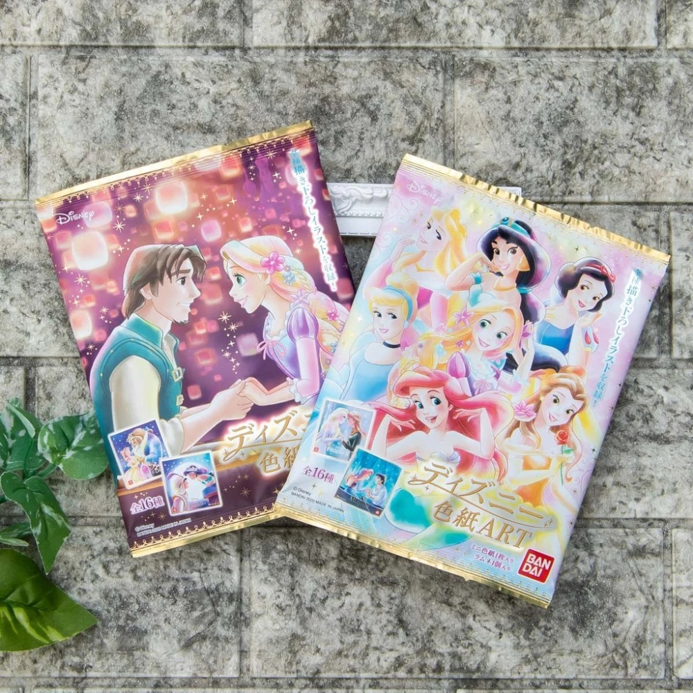 Bandai 迪士尼 公主 厚紙板卡片(色紙) 裝飾 擺飾-細節圖9