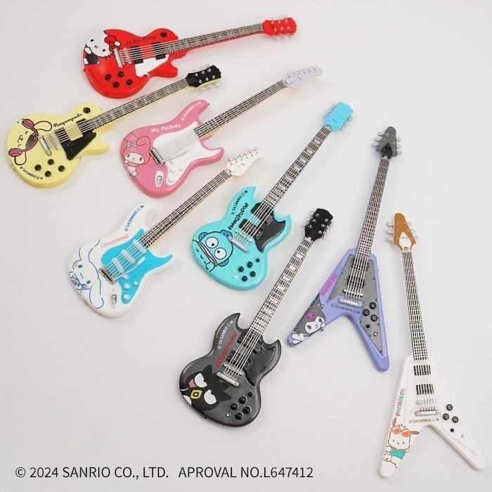 三麗鷗 ROCK MONO 1/12 吉他 樂器 P1 P2 可搭配公仔遊玩-細節圖2