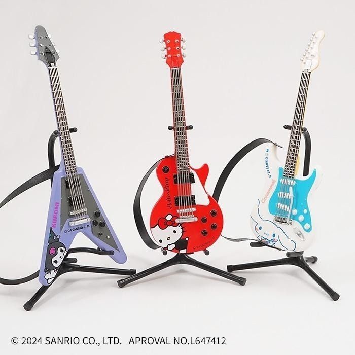 三麗鷗 ROCK MONO 1/12 吉他 樂器 P1 P2 可搭配公仔遊玩-細節圖3
