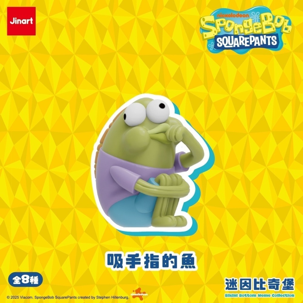[Smile] JINART 海綿寶寶 迷因比奇堡系列公仔-細節圖4