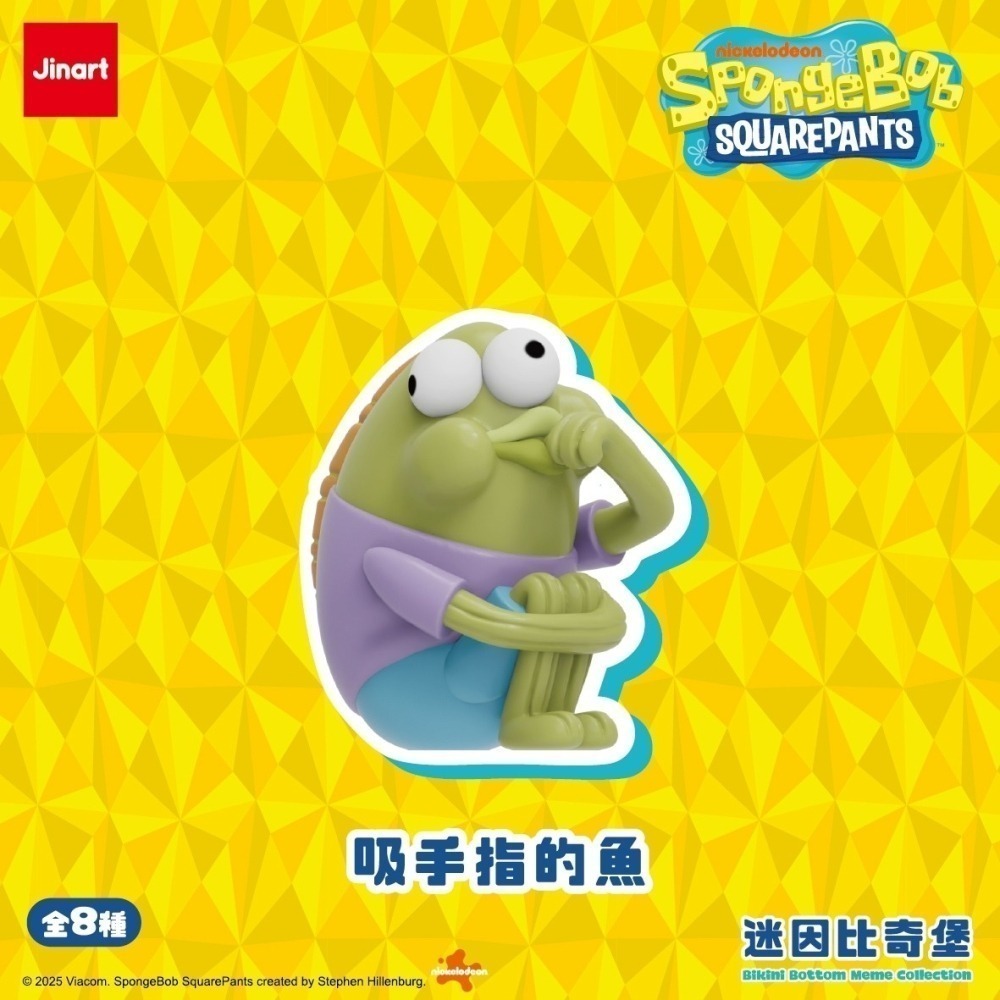 [Smile] JINART 海綿寶寶 迷因比奇堡系列公仔-細節圖4