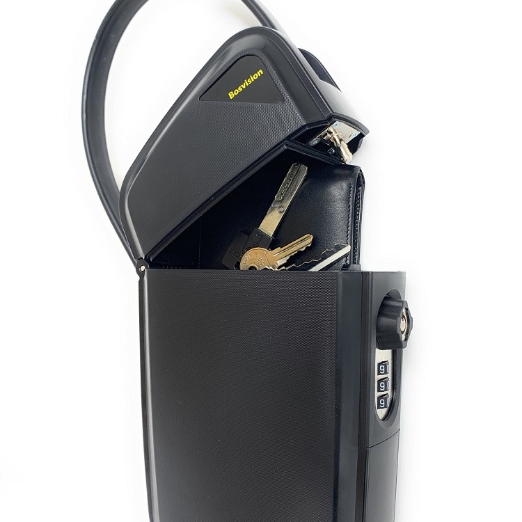 【BOSVISION 博士威】行動保險箱 攜帶式保險箱(8990)-細節圖2