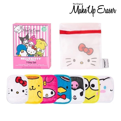 MakeUp Eraser 原創魔法卸妝巾-Hello Kitty三麗鷗家族七件組－WBK SHOP