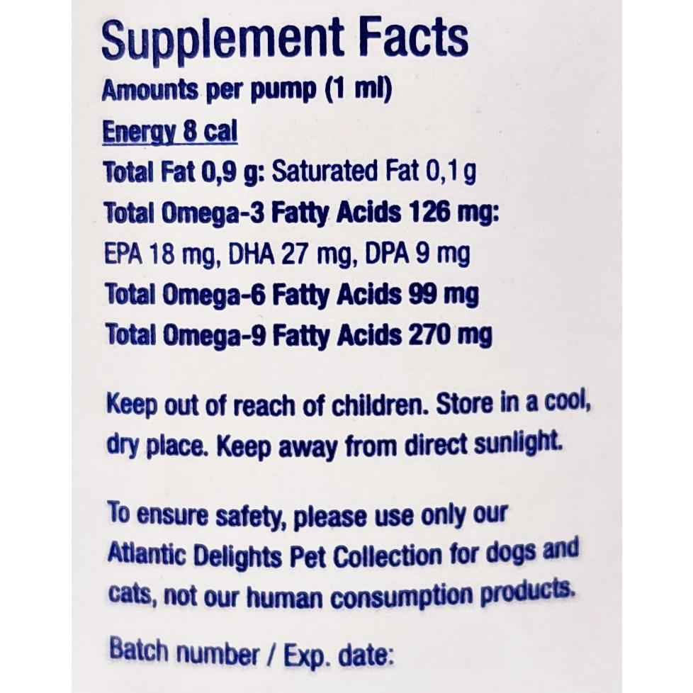 藍躍 挪威全天然鮭魚油 300ml/瓶 犬貓適用 貓狗適用 寵物魚油-細節圖8