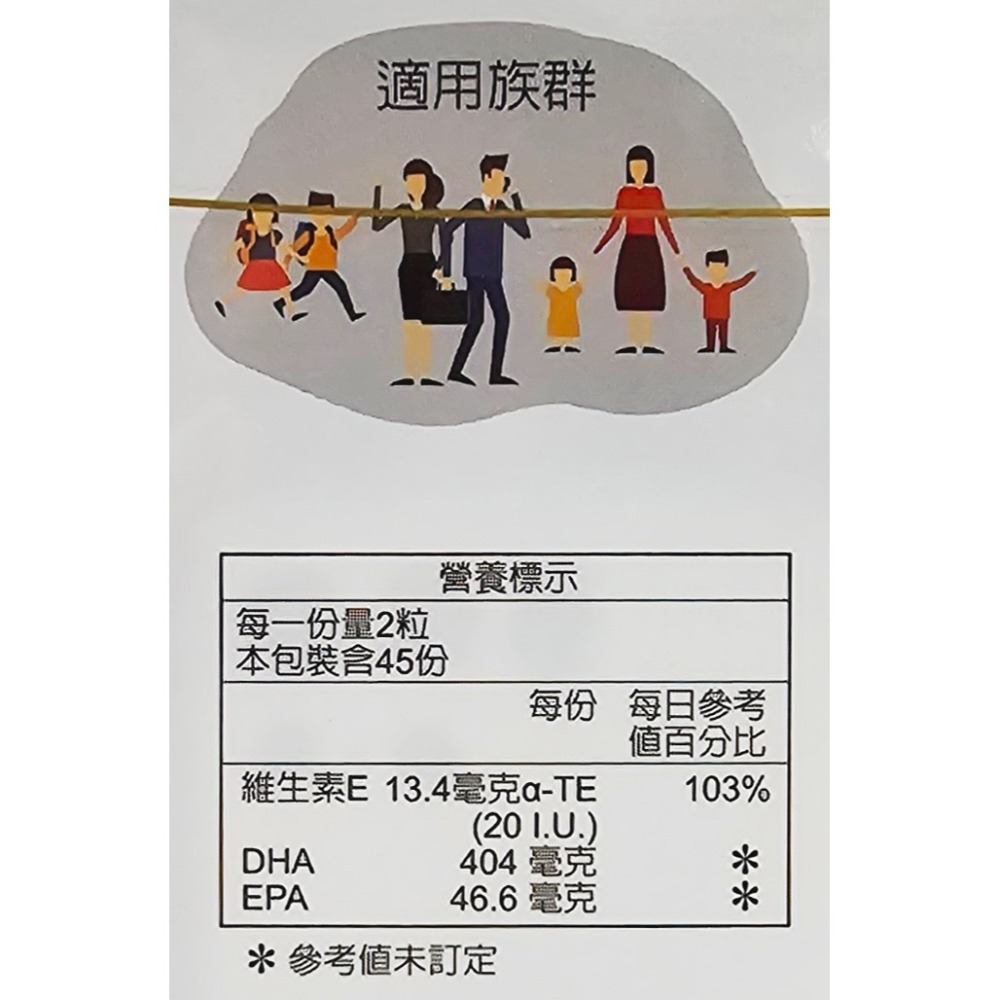 去除批號與點數 永信活泉 深海純化魚油 DHA軟膠囊 90粒/盒-細節圖3