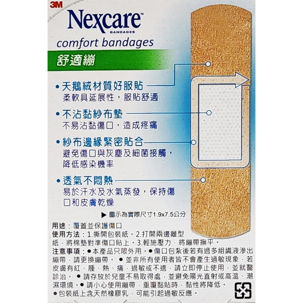 3M Nexcare 舒適繃 綜合包 30片入 OK繃 3種尺寸-細節圖2