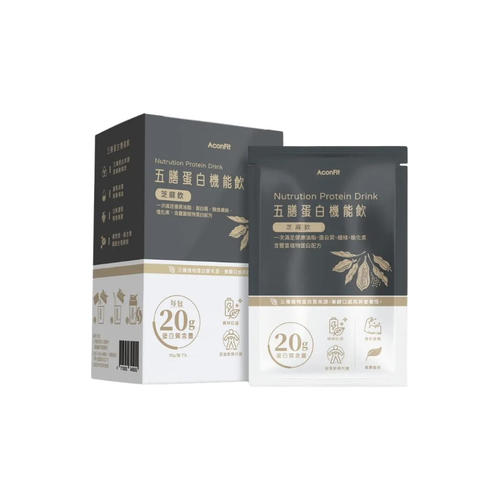 (單包) 五膳 蛋白機能飲 35g/包-規格圖1