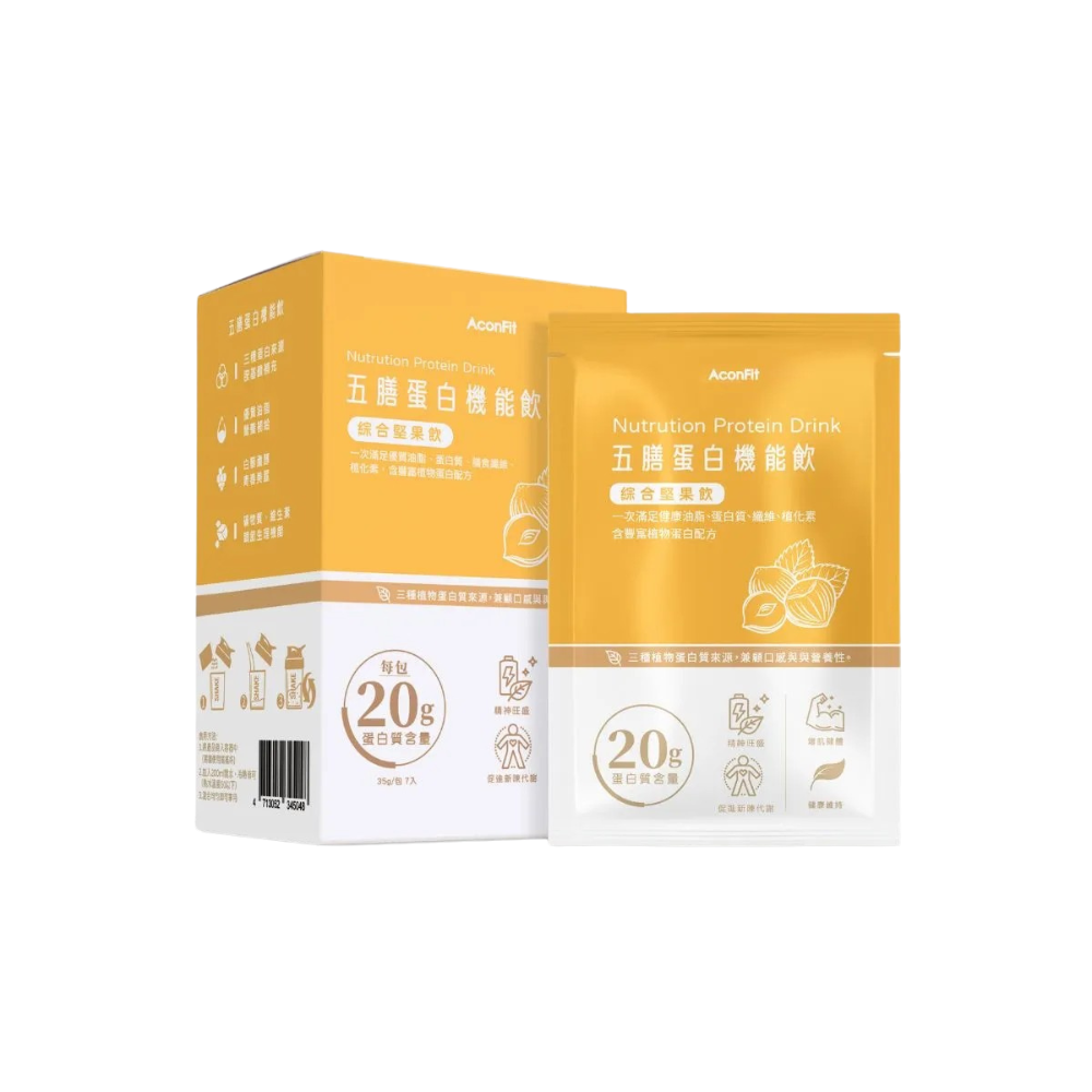 (單包) 五膳 蛋白機能飲 35g/包-規格圖1