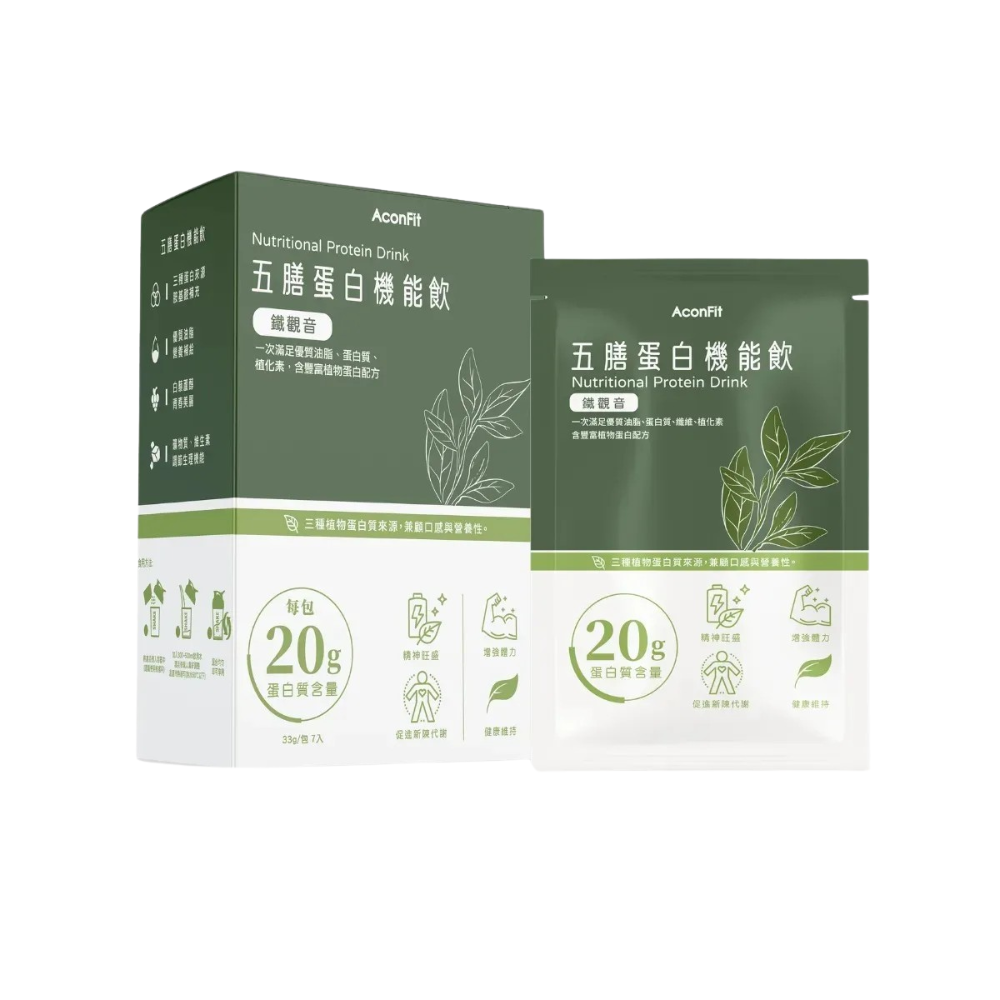 (單包) 五膳 蛋白機能飲 35g/包-規格圖1