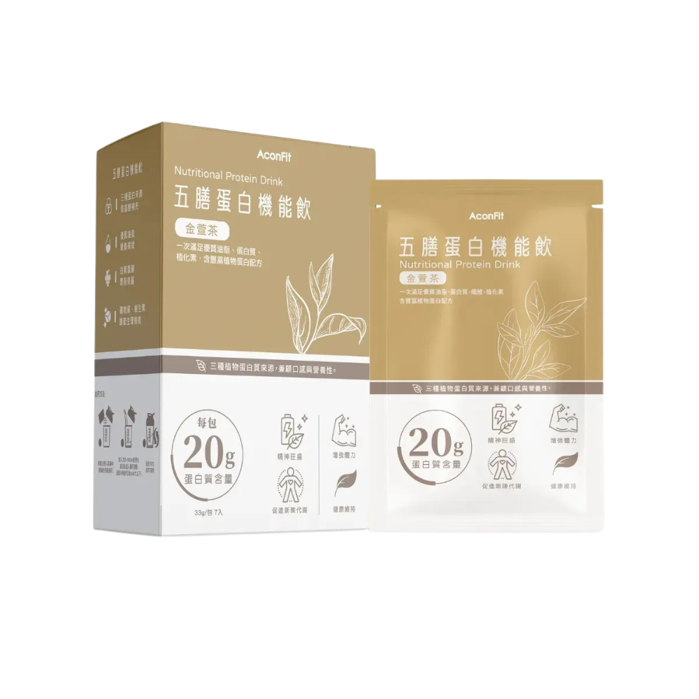 (單包) 五膳 蛋白機能飲 35g/包-規格圖1