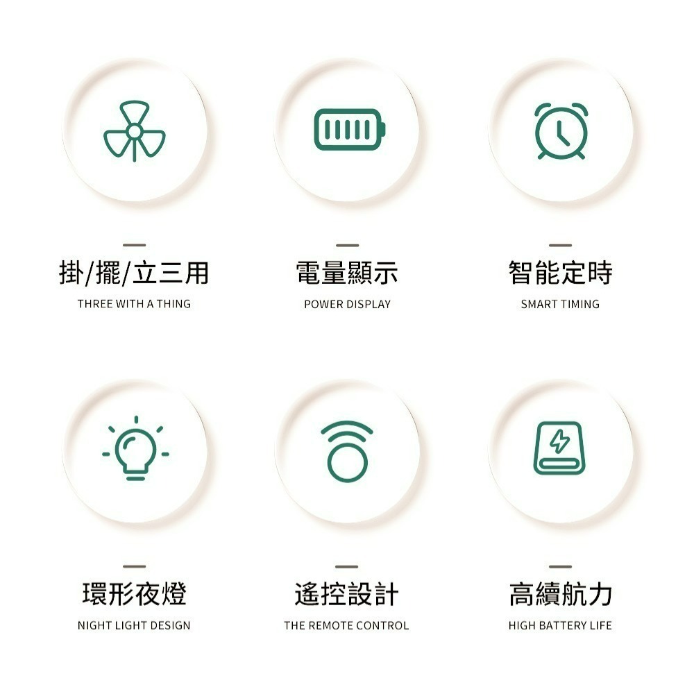 sOlac SOD-F04 多功能 露營 戶外 可遙控 行動風扇 兩色-細節圖3