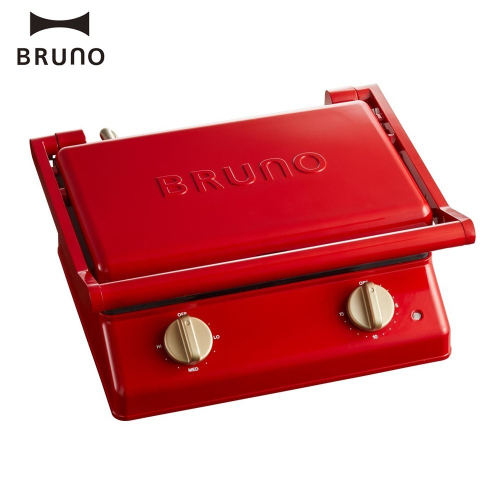 【送矽膠隔熱組】BRUNO 厚燒三明治機 BOE084 雙人 鬆餅機 三明治機 熱壓三明治 點心機