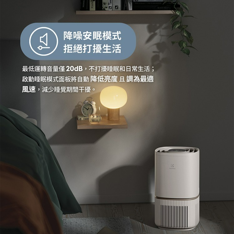 【限時購】Electrolux 伊萊克斯 EP32-27SWA 極適家居300 抗敏空氣清淨機-細節圖8