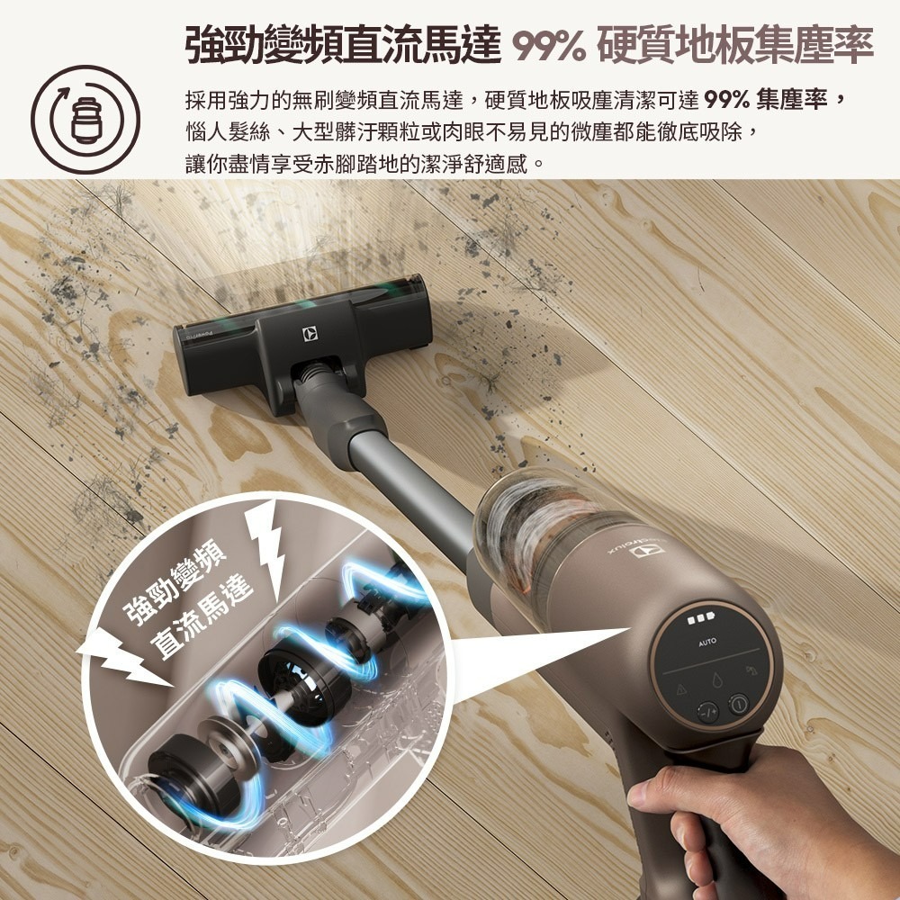 Electrolux 伊萊克斯 EFP71523 輕量無線濕拖吸塵器 極適家居700-細節圖7