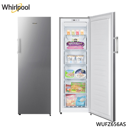 Whirlpool 惠而浦 WUFZ656AS 直立冷凍櫃 190公升【純送無安裝】