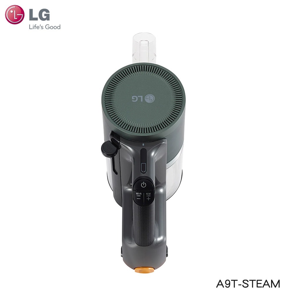 LG 樂金 A9T-STEAM 濕拖無線吸塵器 CordZero™ A9 TS 蒸氣系列 石墨綠-細節圖2