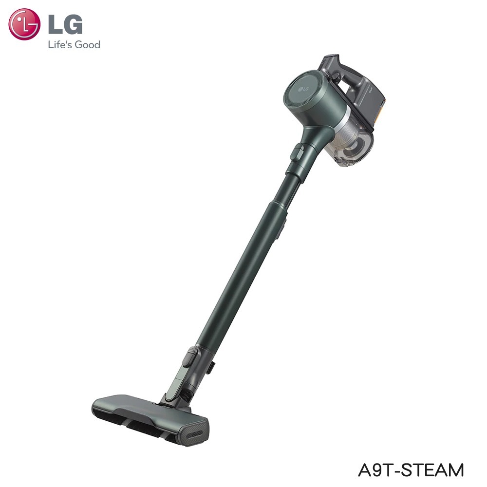 LG 樂金 A9T-STEAM 濕拖無線吸塵器 CordZero™ A9 TS 蒸氣系列 石墨綠-細節圖3