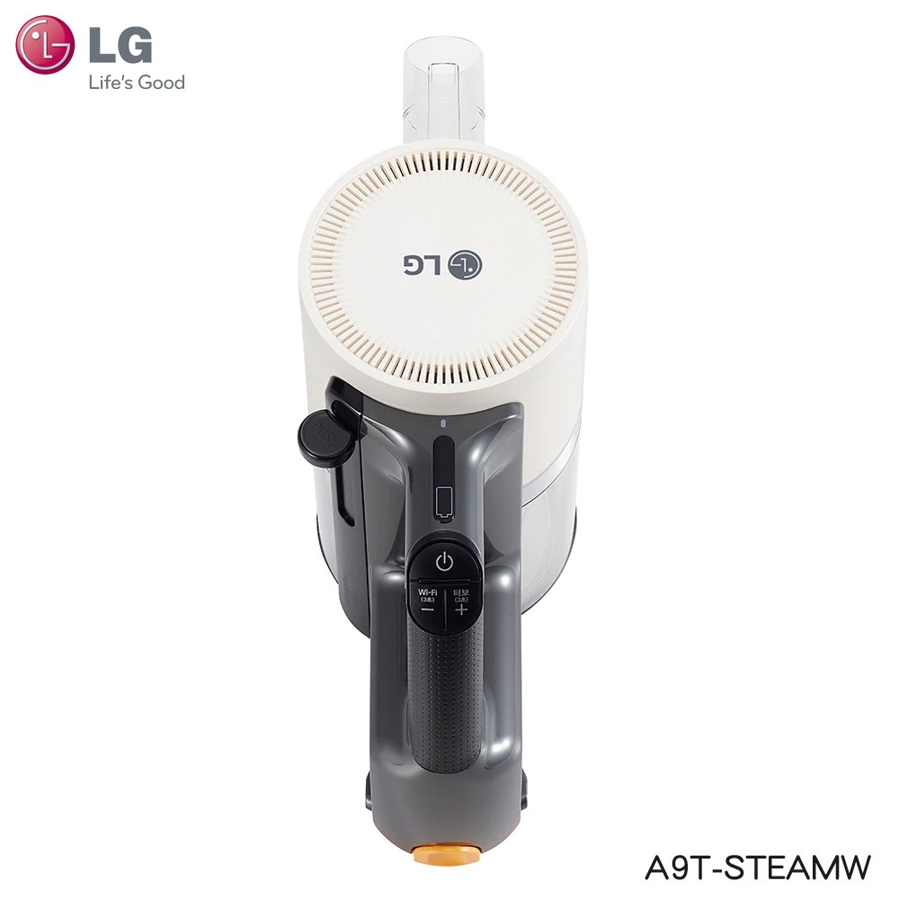 LG 樂金 A9T-STEAMW 濕拖無線吸塵器 CordZero™ A9 TS 蒸氣系列 白色-細節圖2