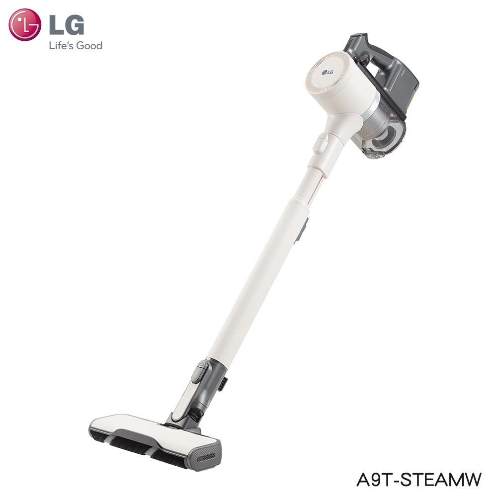 LG 樂金 A9T-STEAMW 濕拖無線吸塵器 CordZero™ A9 TS 蒸氣系列 白色-細節圖3