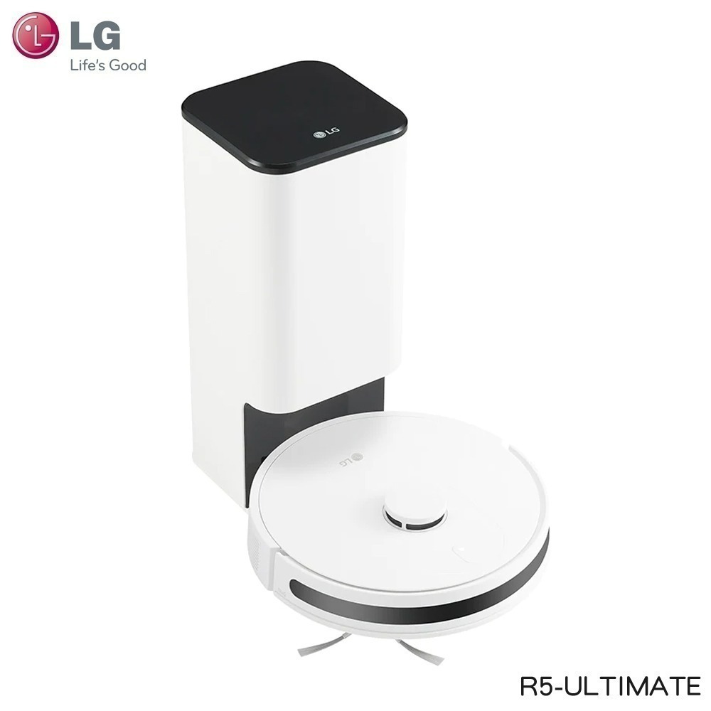 預購1月中 LG 樂金 R5-ULTIMATE1 濕拖清潔機器人 R5T 自動清空集塵盒 ThinQ App-細節圖2