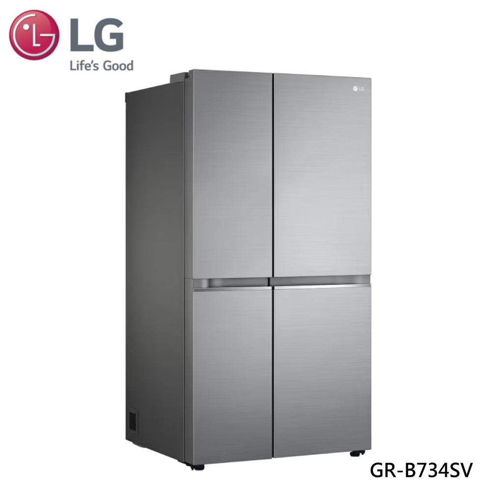 【預購】LG 樂金 GR-B734SV 冰箱 785公升 變頻對開冰箱 星辰銀-細節圖4