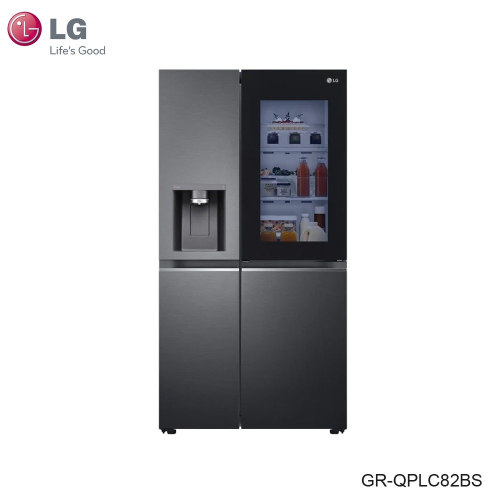 LG 樂金 GR-QPLC82BS 冰箱 734公升 對開門 敲敲門 門中門 冰球製冰