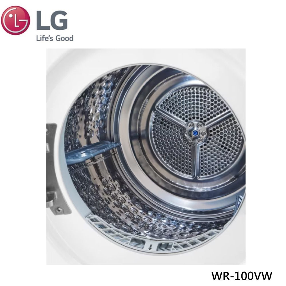 LG 樂金 免曬衣乾衣機 WR-100VW 10公斤 冰瓷白-細節圖3