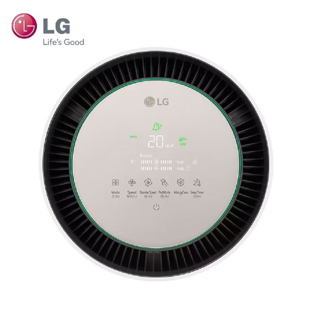 LG 樂金 360°空氣清淨機 AS101DBY0 寵物功能增加版二代 建議適用30坪 (雙層)-細節圖3