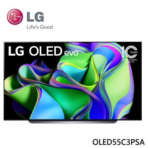 LG 樂金 OLED55C3PSA 55吋 OLED C3極緻系列 4K AI 物聯網智慧電視【含基本安裝】