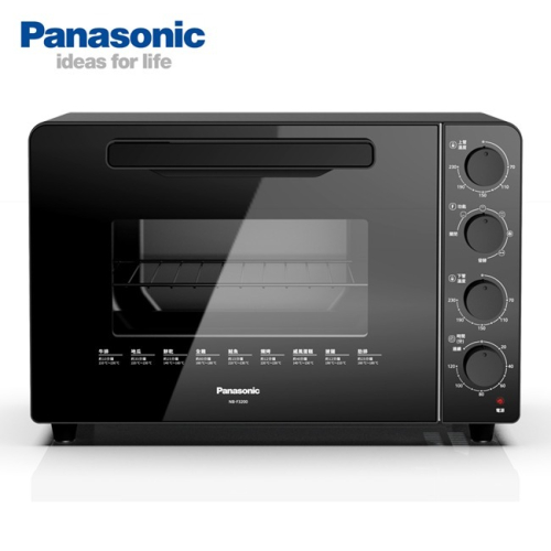 【送矽膠隔熱組】Panasonic 國際牌 NB-F3200 雙液脹式溫控電烤箱