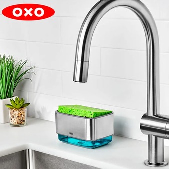 OXO 不鏽鋼系 按壓式海綿給皂機-細節圖3