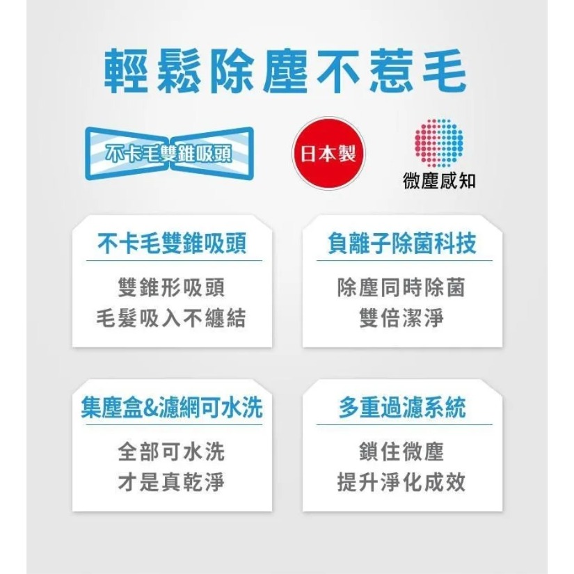 Panasonic 國際 MC-SB85K-H 無纏結毛髮無線吸塵器-細節圖3