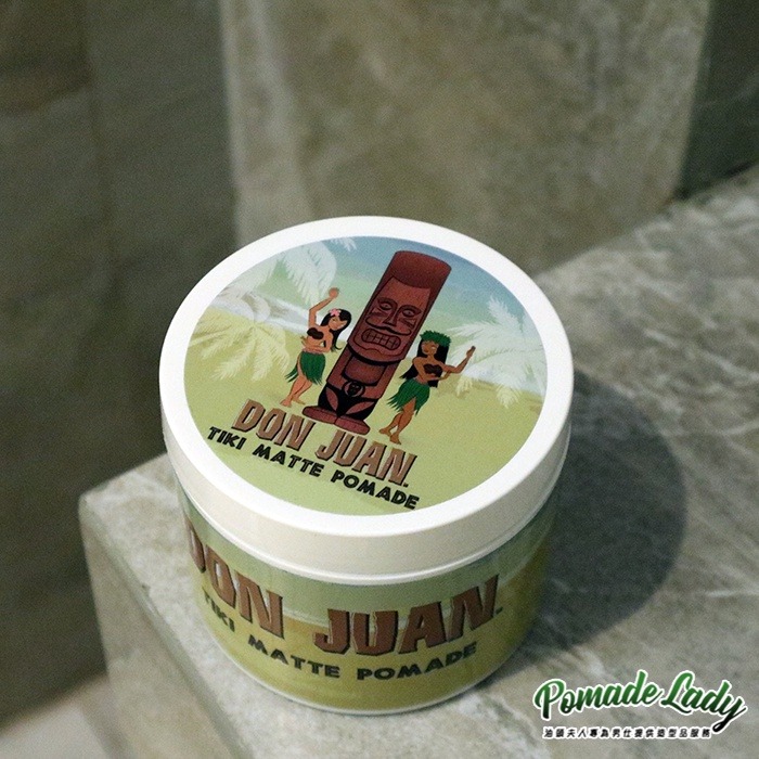 【油頭夫人】Don Juan Tiki Matte Pomade 水鬼髮蠟 雞尾酒香調 強力定型 中等光澤-細節圖2