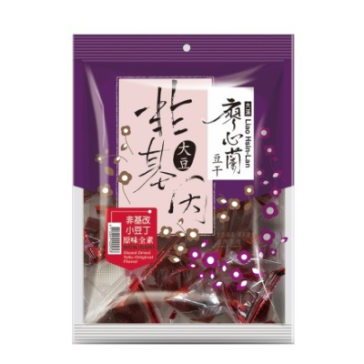 【大溪廖心蘭豆干】非基改小豆丁-原味(220g/包)