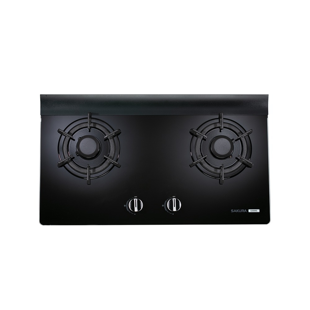櫻花SAKURA  二口高效玻璃檯面爐 G-2826G-細節圖2