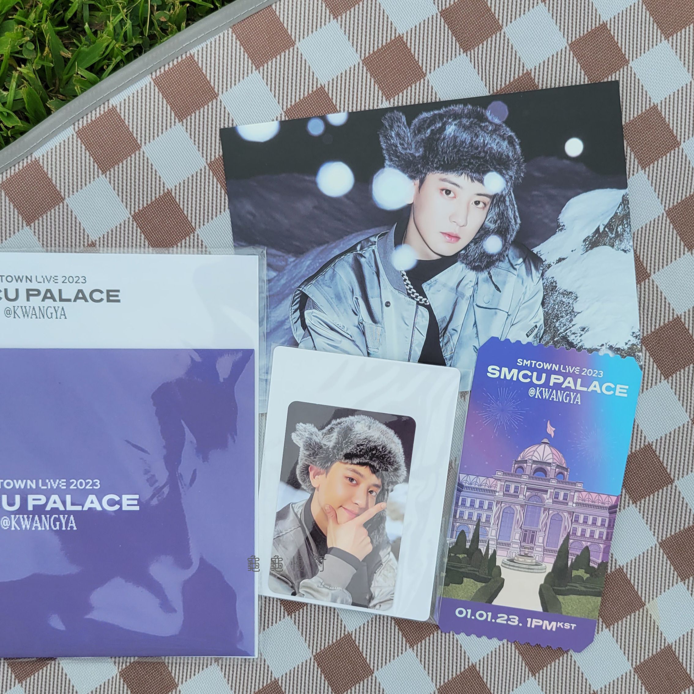 🐢SMTOWN LIVE 2022 : SMCU EXPRESS SMTOWN家族演唱會 官方周邊 紋身貼+小卡🐢-細節圖2