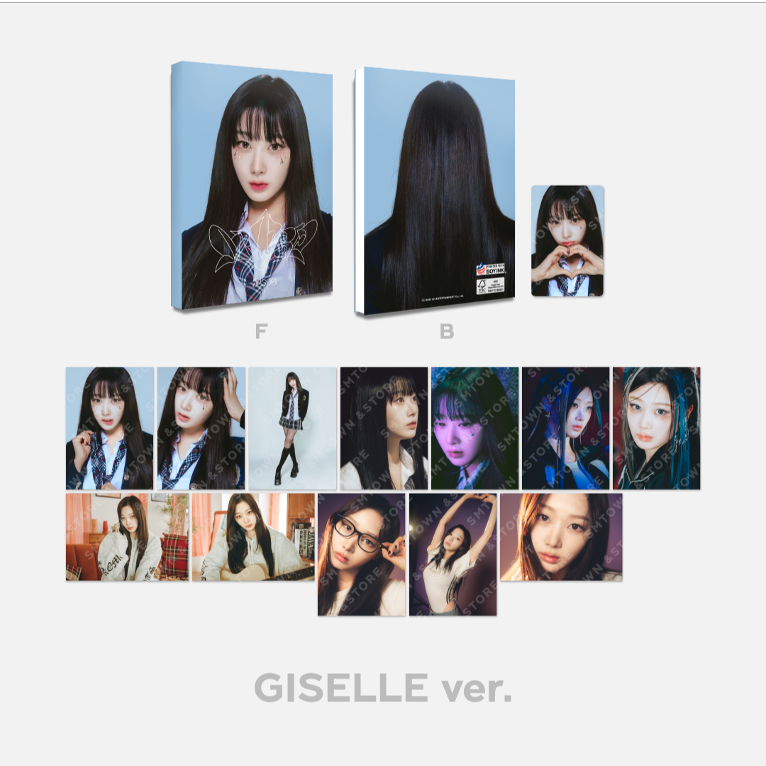 🐢【預購中】aespa The 3rd mini Album  ’MY WORLD’ 官方周邊-明信片小卡組🐢-細節圖2